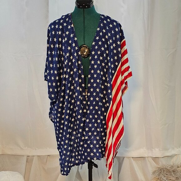 Shore Drive Other - Shore Drive Patriotic Swim Cover‑Up – NWT